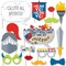 Big Dot of Happiness Calling All Knights and Dragons - Medieval Party or Birthday Party Photo Booth Props Kit - 20 Count
